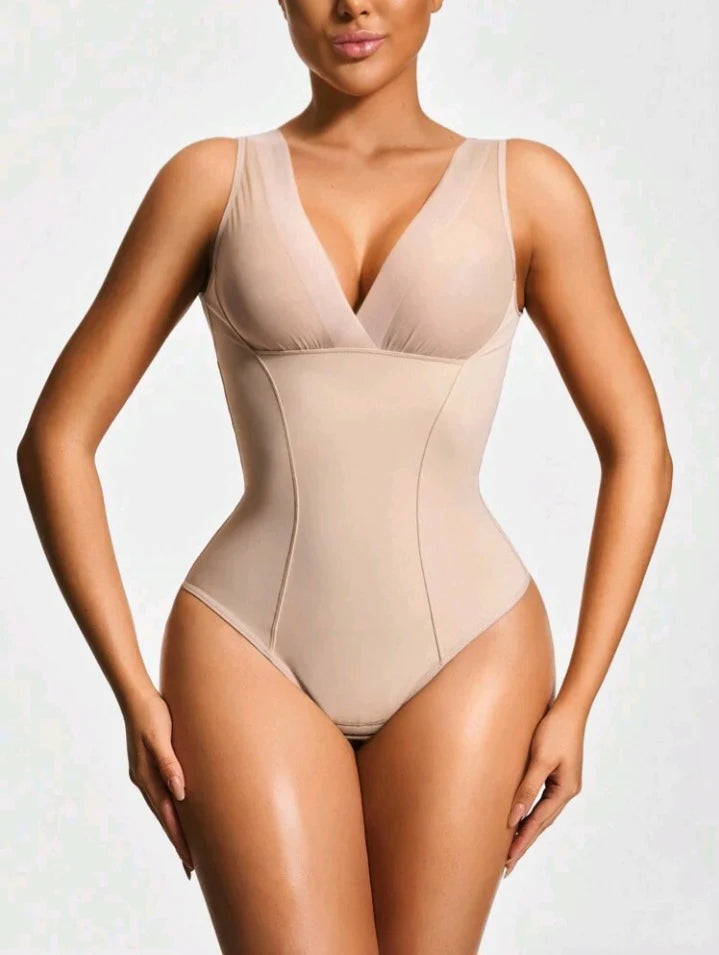 Midnight Kiss Deep-V Bodysuit